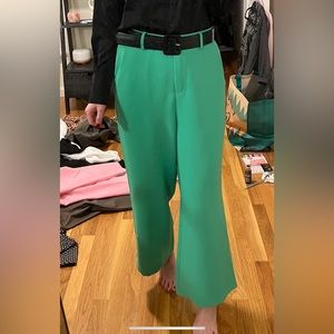 Bright green showpo trousers